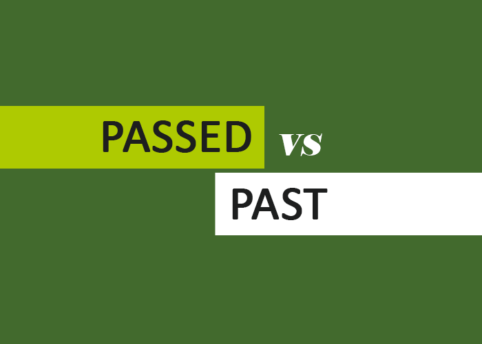 Pass Past Passed